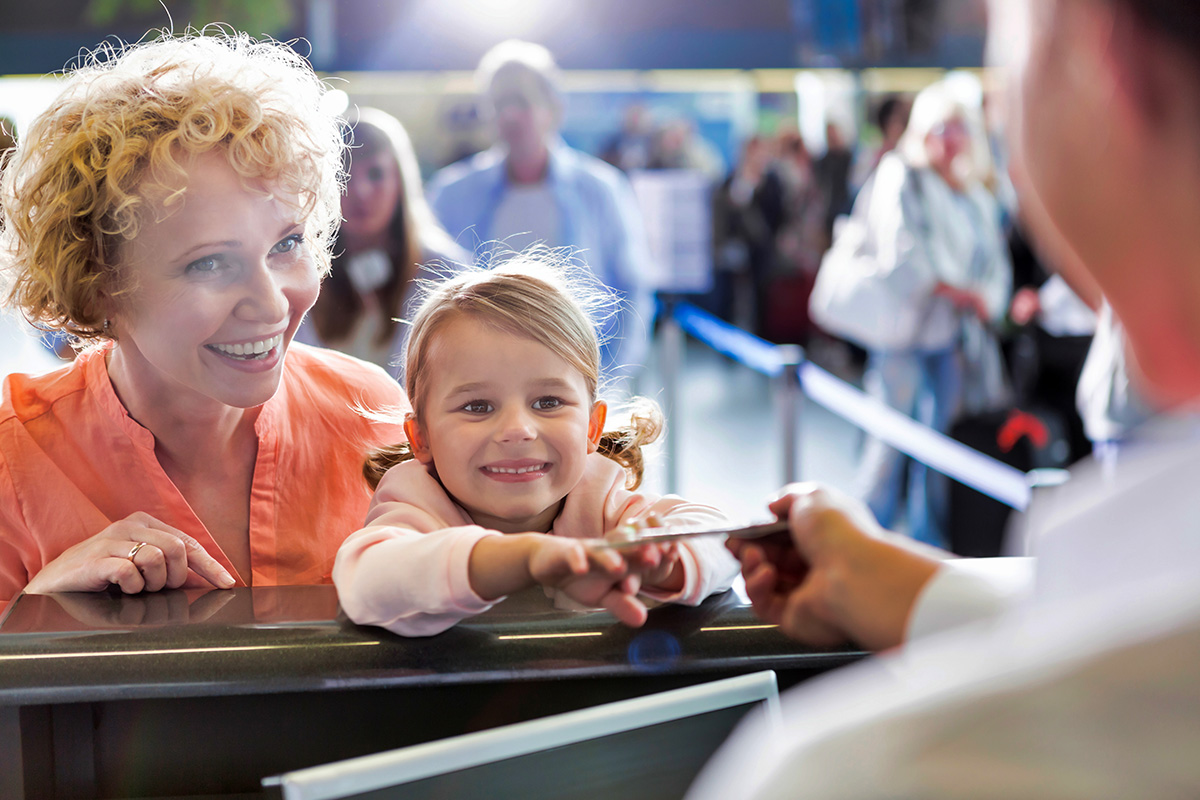 Checking In at the Airport - Columbus Airport Commission